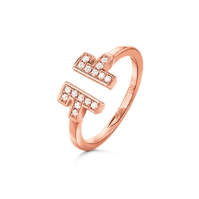 My FF Rose Gold Plated Ring-
