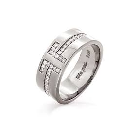 My FF Silver 925 Wide Band Ring-