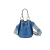 Fab n’ Classy μπλε δερμάτινη τσάντα πουγκί