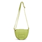 Style Society πράσινη δερμάτινη τσάντα χιαστί-