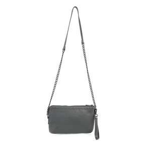 Girlfriend Medium Leather Clutch Bag-
