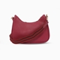 Boho Flair κόκκινη τσάντα με υφασμάτινο ιμάντα-