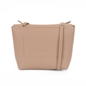 Harmony small nude leather bag -
