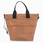  Metallic Puff Medium Tote Shoulder Bag -
