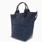  Metallic Puff Medium Tote Shoulder Bag -