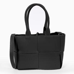 Square It μαύρη tote τσάντα-