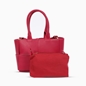 Square It κόκκινη tote τσάντα-