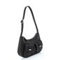 Harmony black leather bag with pockets-