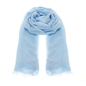 Sky blue bamboo scarf-