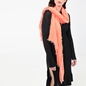 Orange bamboo scarf-