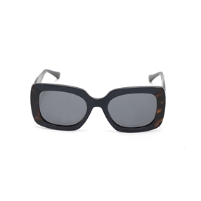Rectangular blue with black sunglasses-