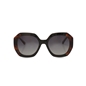 Oversized brown sunglasses-
