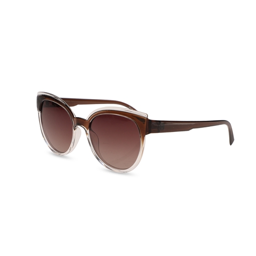 Round brown sunglasses-