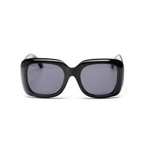 Sunglasses medium square mask in black color-