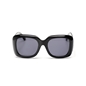 Γυαλιά ηλίου μεσαία τετράγωνη μάσκα σε μαύρο χρώμα-
