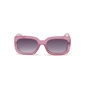 Sunglasses medium rectangular mask in purple color-