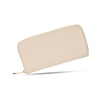 Mini Discoveries large beige leather wallet with zipper