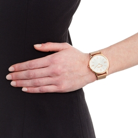 Match Point Big Case Bracelet Watch-