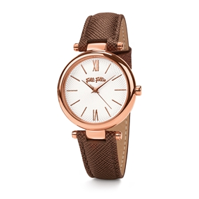 Cyclos Brown Leather Watch-