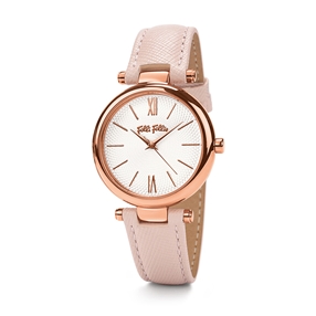 Cyclos Pink Leather Watch-