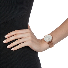 Lady Club Big Case Bracelet Watch-
