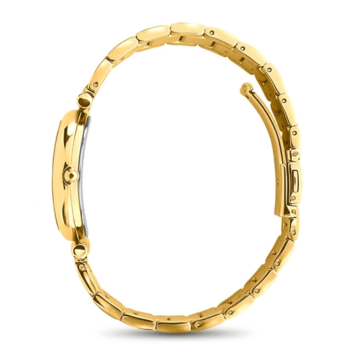 Metal Chic Oval Case Bracelet Watch -