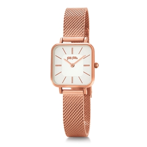 Timeless Bonds Small Square Case Bracelet Watch-