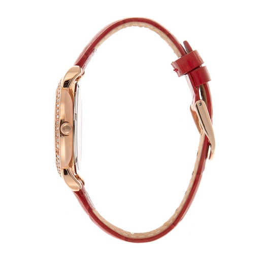 Daylight Medium Case Red Leather Watch-