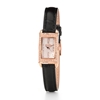 Heart4Heart Forever Oblong Case Leather Watch