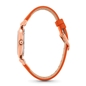 Mod Princess Big Case Orange Leather Watch-