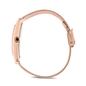 Think Tank stainless steel rose gold plated watch with mesh bracelet-