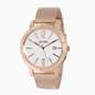 Drive Merose gold plated watch with mesh bracelet-