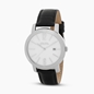 Drive Me watch with black leather strap-