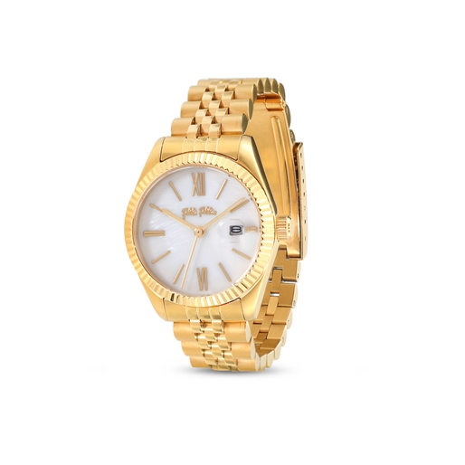 Eternally Mine gold plated bracelet watch-