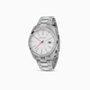 All Time bracelet watch with large case and white dial