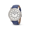 Vibrant Memories blue leather strap watch