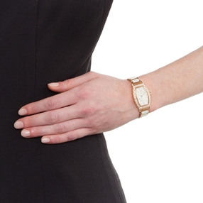 Debutant Oblong Case Bracelet Watch-